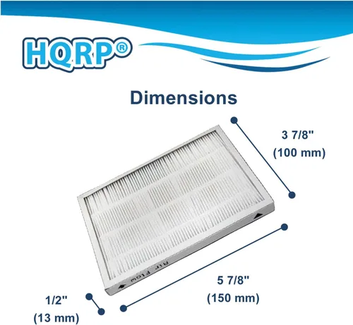 Vista 5 de HQRP Reemplazo del filtro HEPA de escape para Sears Kenmore EF-1 EF1 86889 20-86889 40324 KC38KCEN1000 53295 8175062 WPL4370417 2086889 piezas