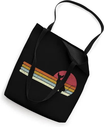 Vista 2 de Sunset Sphynx Silhouette - Bolsa de mano para propietarios de gatos esfinge