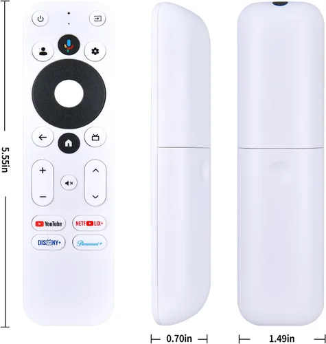 Vista 2 de Nuevo control remoto de voz de repuesto para onn. Caja de transmisión