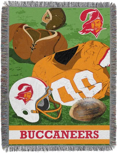 Vista 34 de Northwest NFL Woven Tapestry Wall Hanging, 48 x 60 Inches, Officially Licensed, Decorative Fringes
