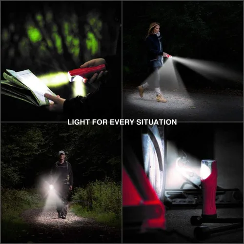 Vista 2 de Energizer WeatherReady - Luz LED flotante de mano, 100 lúmenes, IPX7 impermeable, linterna LED de plástico duradero, gran linterna impermeable