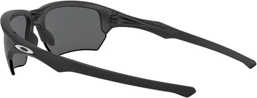 Vista 5 de Oakley Gafas de sol para hombre, marco de tinta negra, lentes de iridio jade, 2.362in