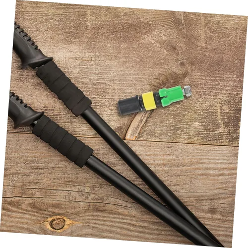 Vista 5 de Toddmomy Accessories Cane Fitting Walking Stick Internal Lock Trekking Pole Parts Trekking Pole Shock Absorption Green