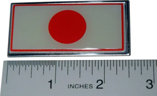 Vista 2 de ERPART - Emblema de aluminio de aluminio compatible con Nissan Datsun Mitsubishi Isuzu Otomo Mazda Ohta Prince, Toyota, Subaru, Honda, Acura, Lexus