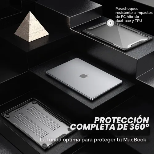 Vista 4 de SUPCASE para Funda de MacBook Air de 15 Pulgadas 2025/2024/2023 (Unicorn Beetle), M4 A3241 / M3 A3114 / M2 A2941 Funda Protectora de Carcasa Rígida