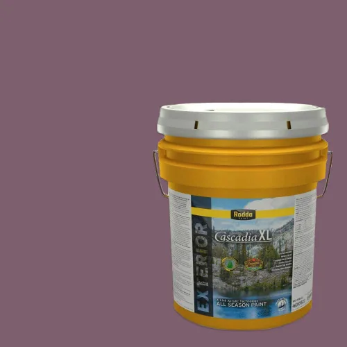 Vista 156 de Rodda Paint CASCADIA XL - Pintura satinada e imprimación para exteriores en uno, cuarto de galón, pastel en polvo