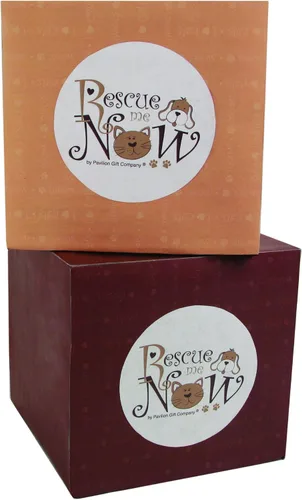 Vista 7 de Pavilion Gift Company - Rescue Me Now - Jarrón pequeño de tabby marrón, 8-1/2 pulgadas de alto