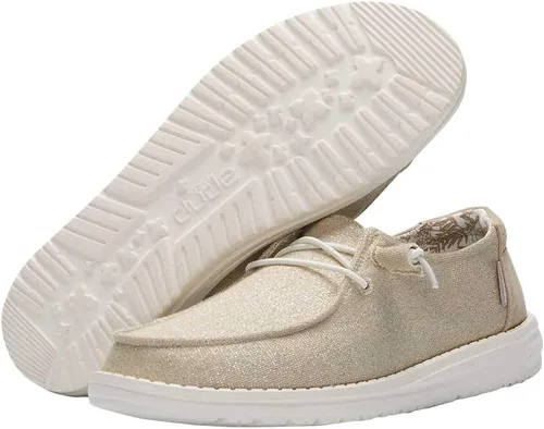 Vista 3 de Hey Dude Wendy - Zapatos de mujer, mocasines sin cordones para mujer, cómodos y ligeros