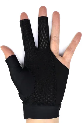 Vista 2 de CUESOUL Guantes profesionales de billar izquierdo y derecho