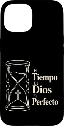 Vista 6 de Fe Cristiana El Tiempo De Dios ES Perfecto Cross - Carcasa para iPhone 16