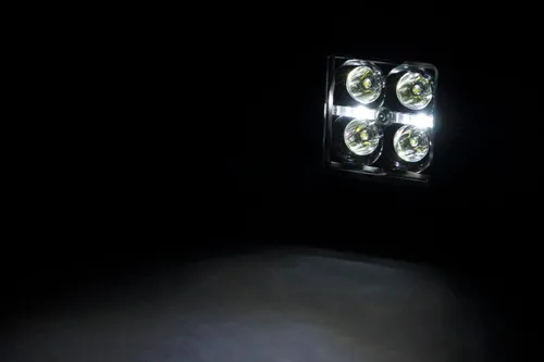 Vista 6 de Rough Country Kit de luces antiniebla DRL LED triple para Ford Raptor 2017-2020 - 70700DRL