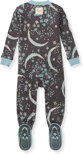 Vista 225 de Burt's Bees Baby - Pijama de una pieza para bebé, mameluco para dormir y jugar, algodón 100% orgánico, cremallera frontal