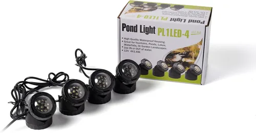 Vista 12 de Jebao Luz LED sumergible para estanque, juego de 1