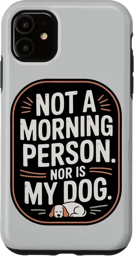 Vista 8 de Dog Owner Dog Parent Morning Case for iPhone 16