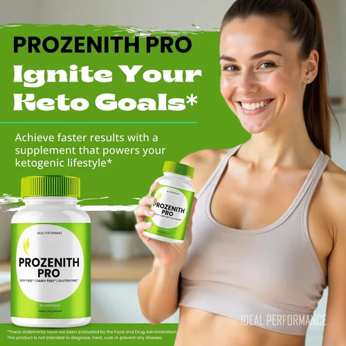 Vista 4 de Prozenith Cápsulas de sal rosa, suplemento oficial de Prozenith Pills Pro Support General Health Support, cápsula cetogénica natural para mantener