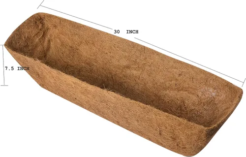 Vista 2 de Revestimiento rectangular más grueso para maceta de 30 pulgadas para caja de ventana (paquete de 2)