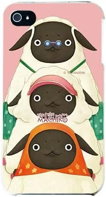 Vista 74 de Yanan Machiko Series Machiko Family Pink (Clear) / for iPhone SE/5s/docomo