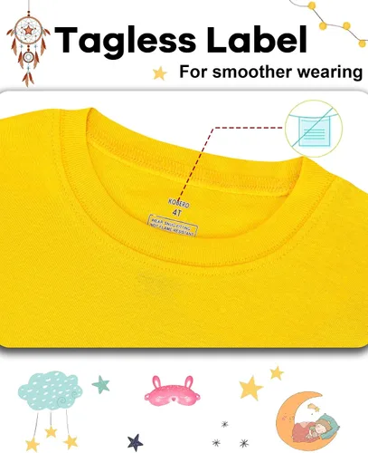 Vista 2 de Pijamas de Navidad para niños y niñas de 18 meses-12 años, ropa de dormir 100% algodón