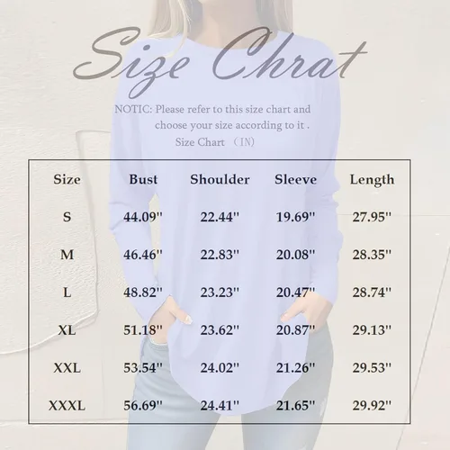 Vista 5 de Shirts for Women Printing Long Sleeve Sweatshirts Round Neck Casual Loose Outfits Lightweight Pullover Tops