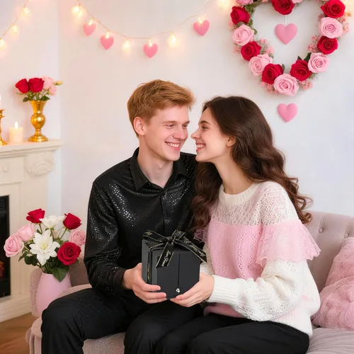 Vista 4 de Regalos de rosas para el día de la madre para mamá de hija e hijo, flores frescas para entrega, regalos de cumpleaños para mujeres, regalos de rosa