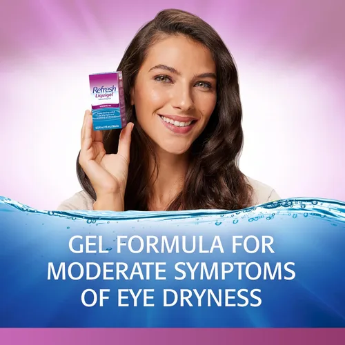 Vista 5 de Refresh Liquigel - Gotas de gel lubricante para ojos, 0.5 onzas líquidas estériles