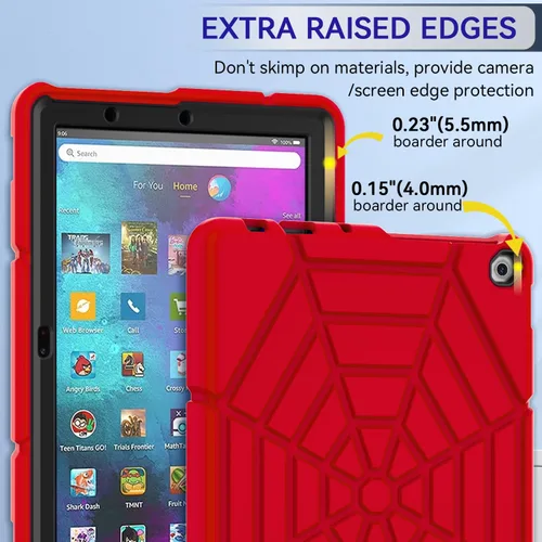 Vista 6 de Grifobes (para 13ª/11ª generación 2023/2021) Tablet 10/10 Plus, Tablet 10 Kids/Kids Pro, 3 en 1, funda protectora resistente a prueba de golpes