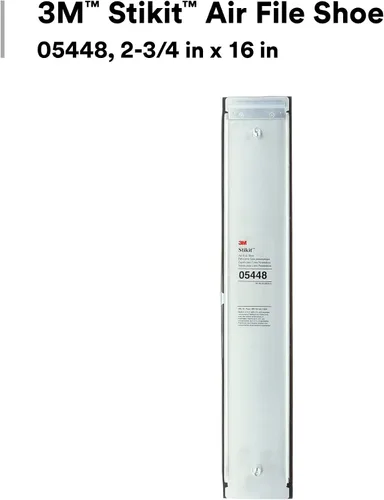 Vista 3 de 3M Stikit Air File Shoe 05448, 2-3/4 pulgadas x 16 pulgadas, aluminio, ligero, duradero