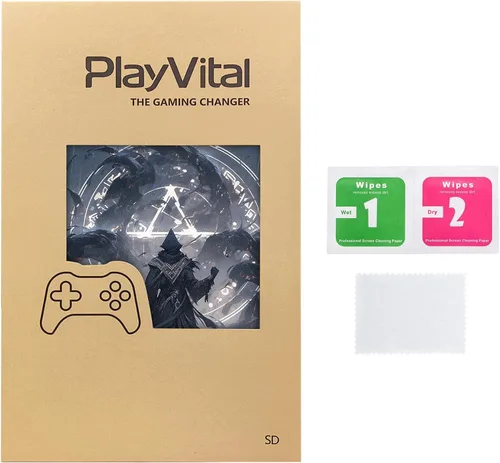 Vista 7 de PlayVital Full Set Protective Skin Decal for Steam Deck LCD, Custom Stickers Vinyl Cover for Steam Deck OLED - Runecaster