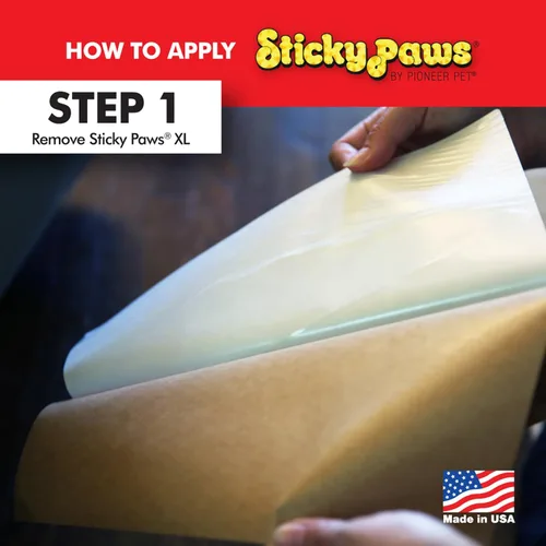 Vista 2 de Sticky Paws 10 hojas XL (2 paquetes de 5 hojas)