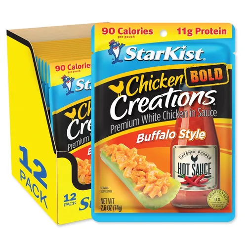Vista 42 de StarKist Chicken Creations BOLD Buffalo Style - Bolsa de 2.6 oz
