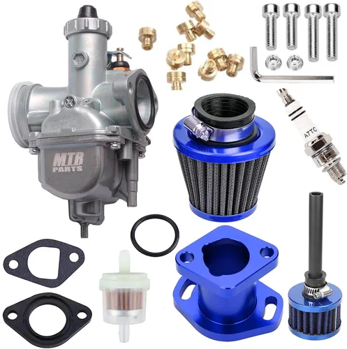 Vista 8 de VM22 Carburador de 26mm para Predator 212CC 196cc, Compatible con CT200U KT196 Mini Bike, Moto Race Go Kart 6.5HP Baja Warrior Heat MB165 MB200, Kit