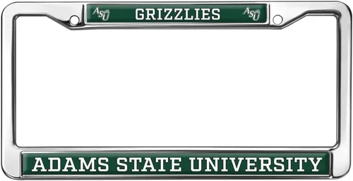 Vista 290 de Texas A&M University - Texarkana Mascot - Marco de metal estándar para placa de matrícula de tamaño completo