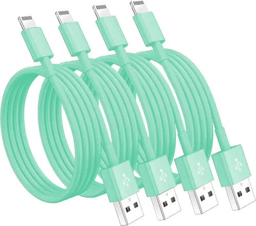 Vista 32 de Susnwere Cable de carga extra largo para iPhone de 15 pies, [certificado Apple MFi], cable USB a Lightning de 15 pies, cable de carga rápida