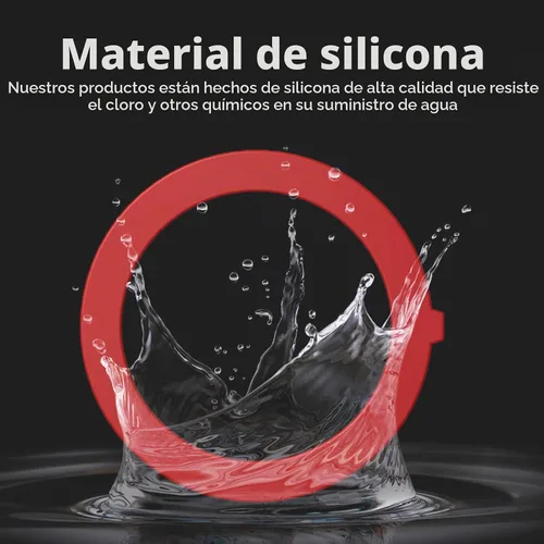 Vista 2 de Junta de válvula de descarga para Kohler, 3 paquetes de piezas de repuesto de junta de goma de silicona mejoradas para válvula de descarga