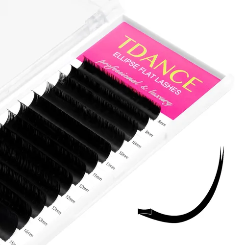 Vista 21 de TDANCE Extensiones de pestañas inferiores color negro súper mate, pestañas inferiores rizadas en J, extensiones de pestañas inferiores de uso