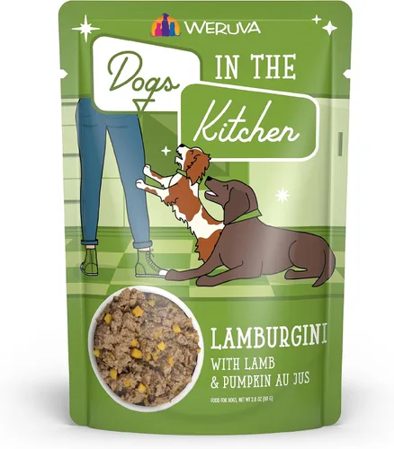 Vista 19 de Latas y bolsas de alimentos húmedos sin granos "Dogs in the Kitchen" de Weruva