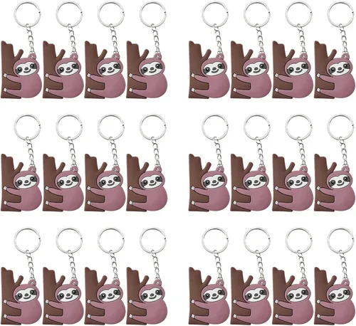 Vista 10 de Paquete de 24 bonitos llaveros para fiestas de abejas de miel, abejorro, mamá a abeja, Oh Babee, Baby to Bee baby shower, abeja adulta, abeja reina