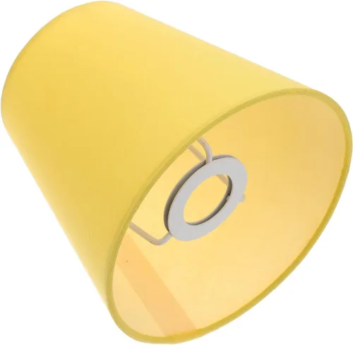 Vista 10 de KALLORY Pantallas de lámpara pequeñas, pantalla de tela de araña de tela, pantalla de barril de luz para lámpara de mesa colgante
