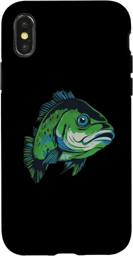 Vista 5 de iPhone 16 Small Mouth Cool Large Fisherman - Spotted Bass Fishing Case