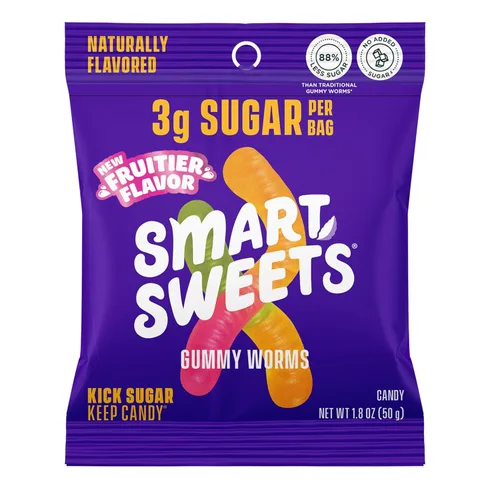 Vista 12 de SmartSweets - Paquete variado para adultos, dulces con bajo contenido de azúcar y calorías, idea de regalo de Año Nuevo, paquete de cuidado