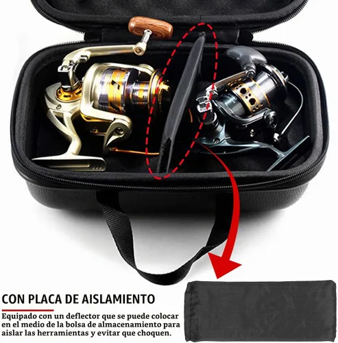 Vista 7 de Estuche de herramientas rígido, 10x8x4 pulgadas EVA Hard Shell Tool