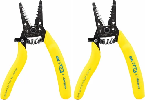 Vista 18 de Pelacables ideales, pelacables en T, herramienta eléctrica profesional Electric wire stripper, 0.75mm2-6mm2 plier, narrow nose electrical pliers