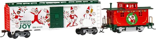 Vista 4 de Bachmann Trenes - Juego de tren eléctrico listo para funcionar Scout Elf Express - Escala HO