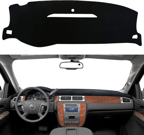 Vista 27 de Funda para tablero personalizada Compatible con Dodge Ram 1500 2019-2023 Antideslizante Decoración interior Protector de rayos UV y resplandor