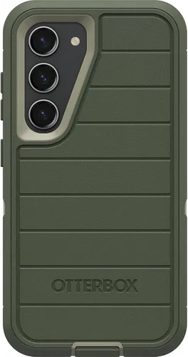Vista 7 de OtterBox Funda para Galaxy S23 - Serie Defender - Negra, resistente y duradera - con protección de puertos - Solo la funda - Protección microbiana