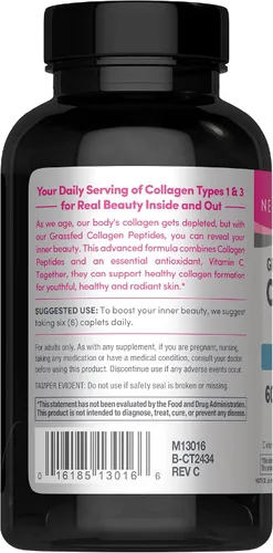 Vista 3 de NeoCell Píldoras de Péptidos de Colágeno 360 Comprimidos con Vitamina C Suplemento para Mujeres y Hombres Suplemento para mujeres y hombres
