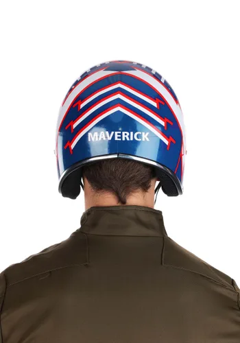 Vista 3 de Casco de Disfraz Adulto Top Gun Multicolor