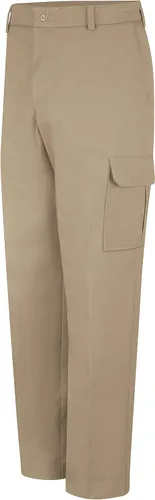 Vista 3 de Pantalones cargo industriales Red Kap para hombre, resistente a las manchas, de calce relajado
