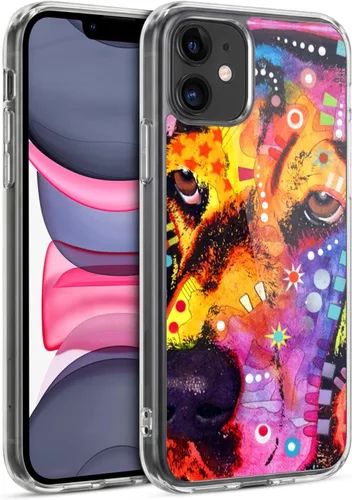 Vista 325 de Oficial Dean Russo perros 3 suave funda de Gel para Apple Iphone 7 Plus/8 Plus, Amy