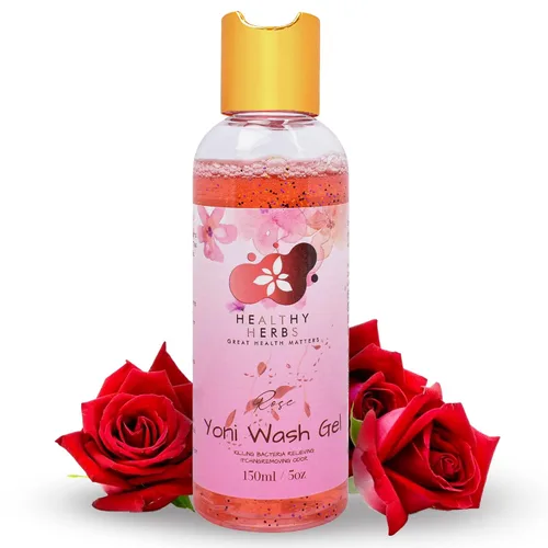Vista 7 de Yoni Gel Wash de cuidado femenino totalmente natural Potente limpiador diario a base de plantas para áreas íntimas Control de olores, apoyo